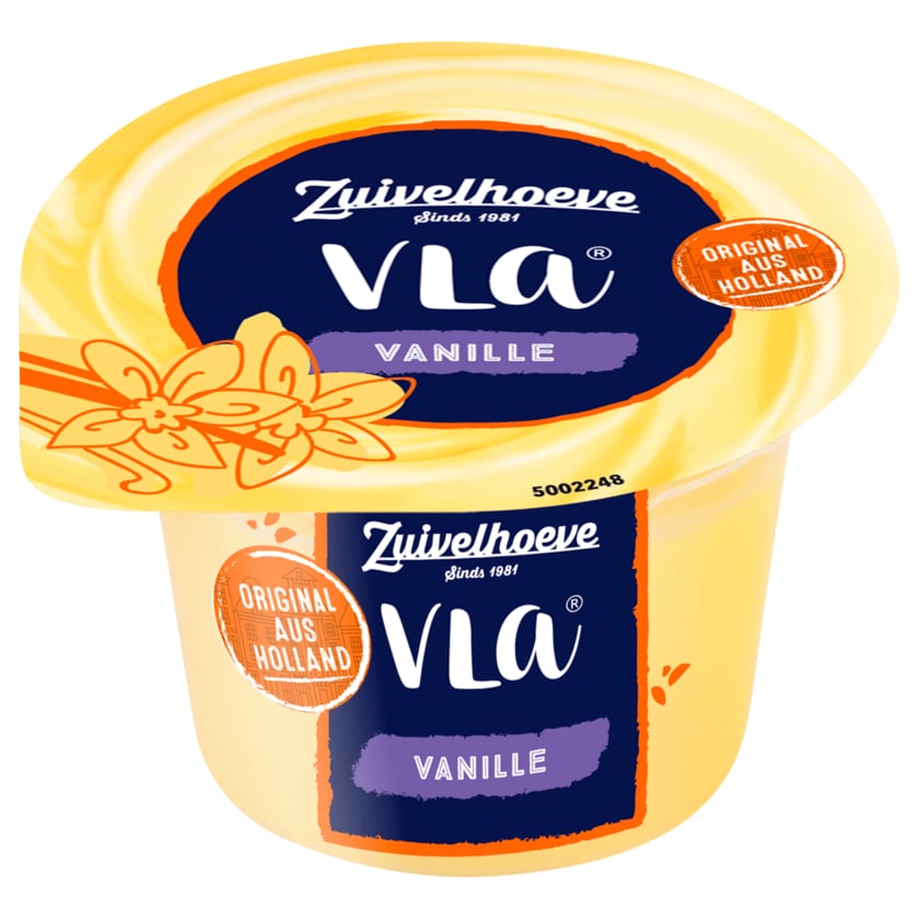Zuivelhoeve Vla Original Genuss Vanille Geschmack 200g